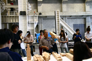 建築学科3年生 建築材料実験