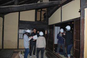 建築学科2年生の1週間:土曜日:フィールドワークIA