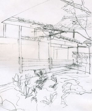 建築学科1年生フィールドワーク:2007年11月24日(土)大徳寺高桐院