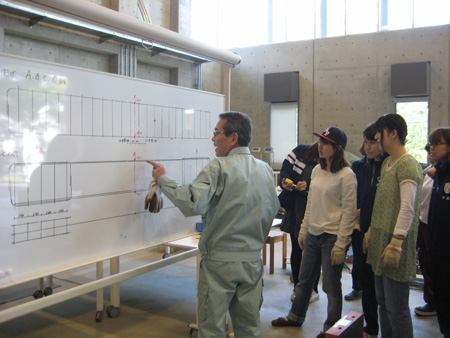 建築学科3年生 建築材料実験