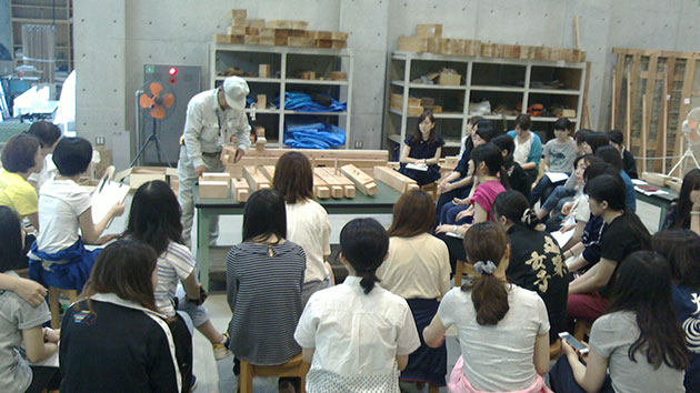 建築学科3年生 建築材料実験