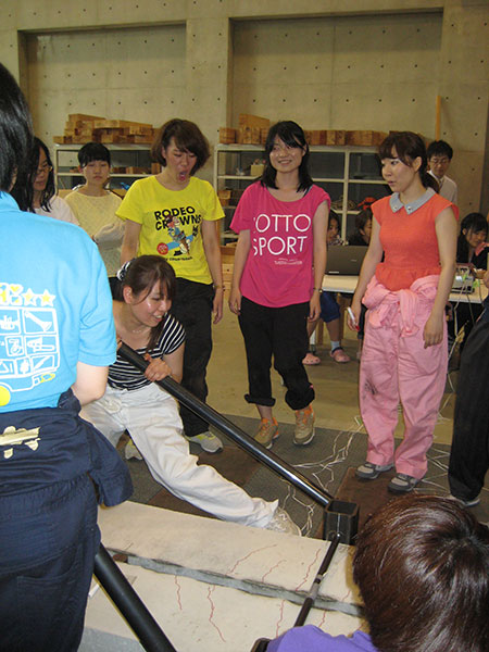 建築学科3年生 建築材料実験