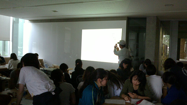 建築学科3年生 建築材料実験