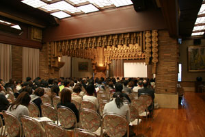 武庫川女子大学建築学科 尼崎博正先生講演会 2008年12月20日(土)14:00